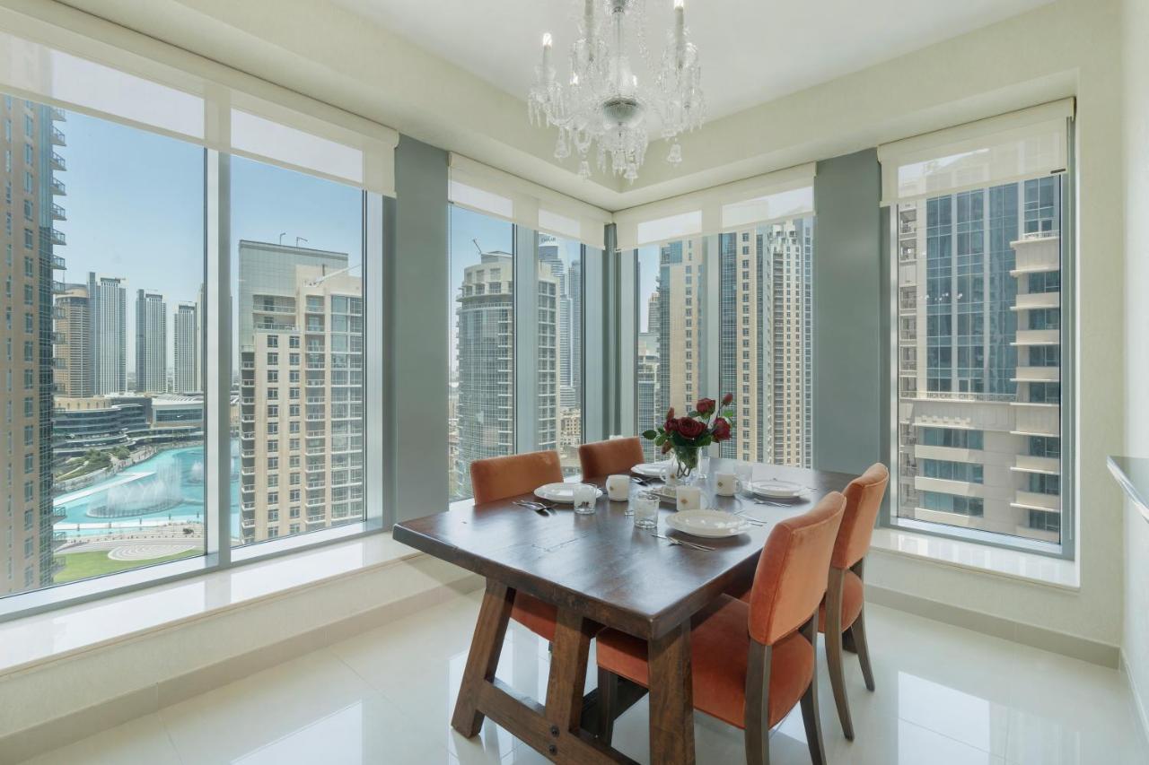 Downtown Dubai, Luxury 2 Bed 2 Bath Apartment - Pool, Gym, Aircon, Parking - Views Of The Dubai Fountain & Burj Khalifa Exterior foto