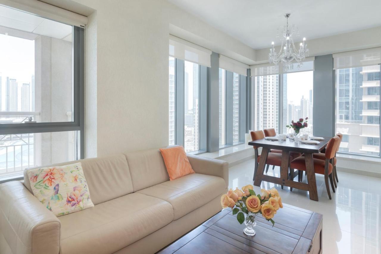 Downtown Dubai, Luxury 2 Bed 2 Bath Apartment - Pool, Gym, Aircon, Parking - Views Of The Dubai Fountain & Burj Khalifa Exterior foto
